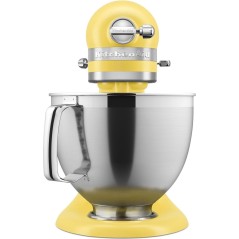 "KitchenAid 5KSM195PSEBT Stand Mixer - 300W Stainless Steel, Eye-Catching Yellow - Elevate Your Culinary Experience!"